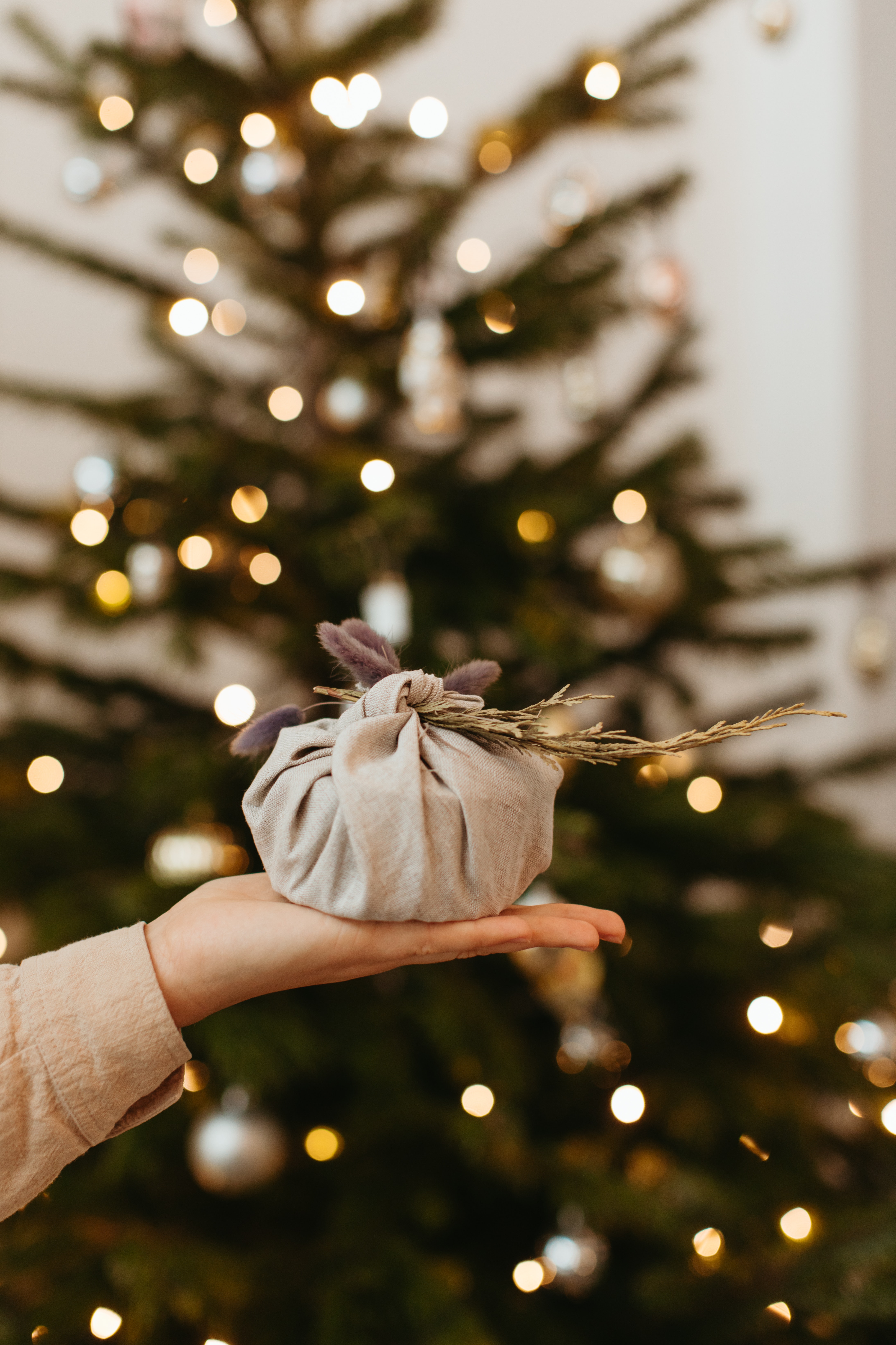 Gift giving during Christmas season
