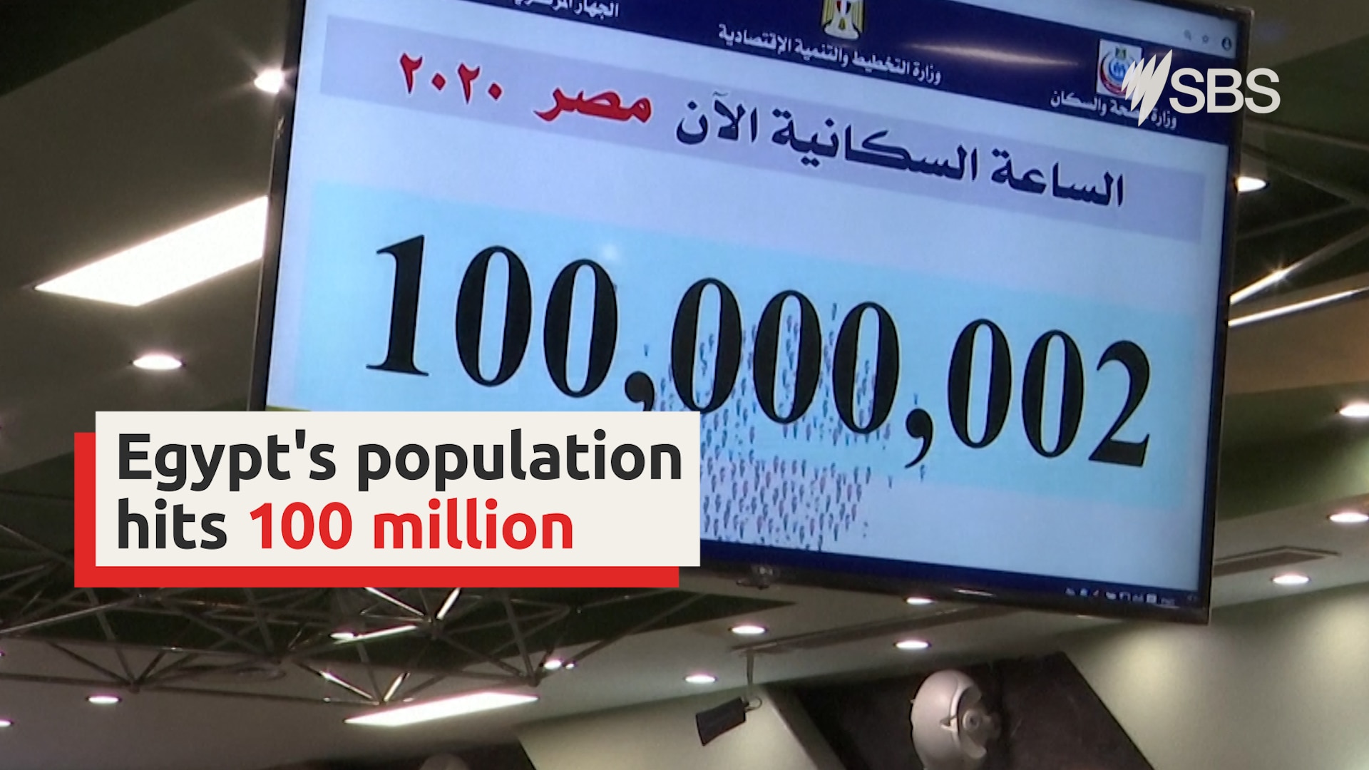 Egypt Population Reaches 100 Million People