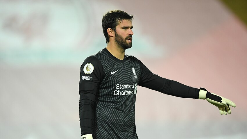 Alisson declares himself '100 per cent fit' after making swift injury recovery