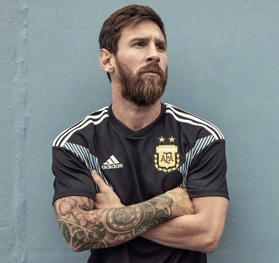 Argentina in latest World Cup kit 