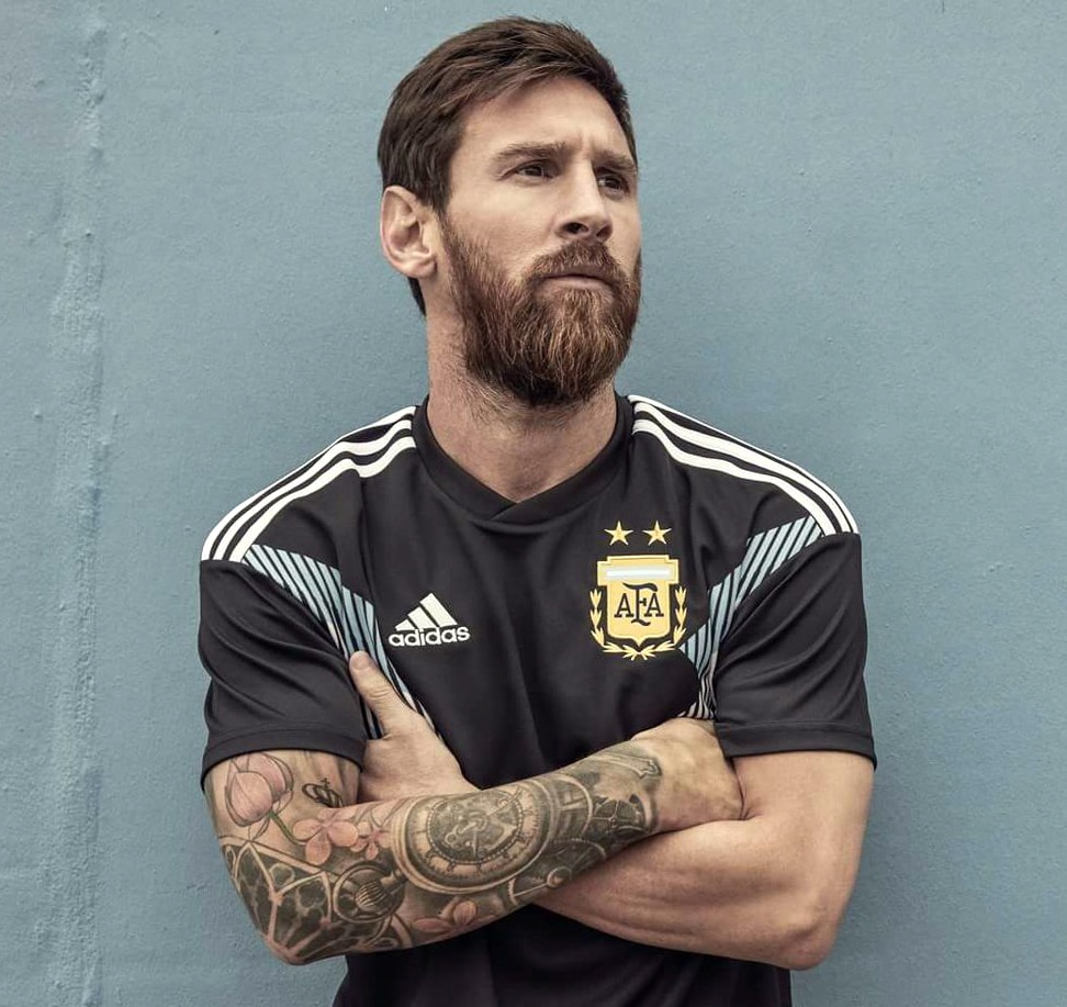 messi argentina away jersey