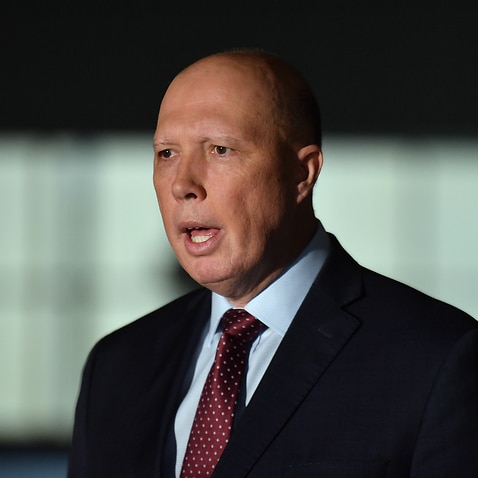 Minister for Home Affairs Peter Dutton.