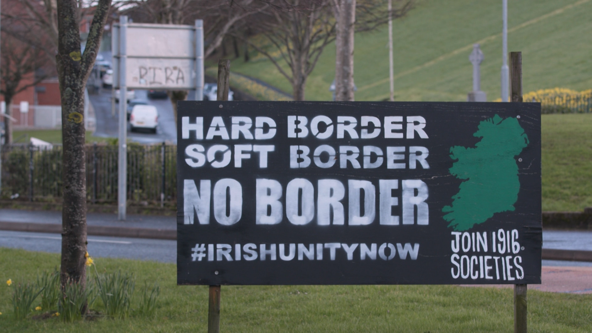 Derry, on the border of Northern Ireland and the Republic, has previously been a hotspot for conflict. Derry