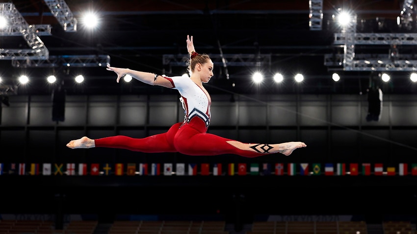 In A Stand Against Sexualisation Germanys Female Gymnasts Wear Full Body Suits At Tokyo Olympics 