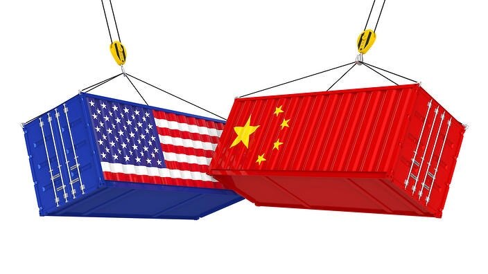 US & China trade clash 