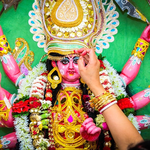 An Image of Goddess Durga (Image representational)