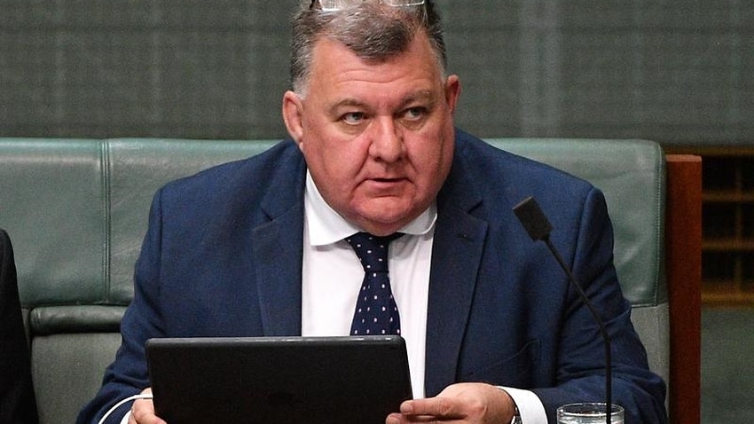 Liberal MP Craig Kelly in the House of Representatives