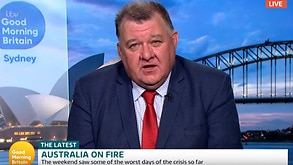 Craig Kelly is interviewed on Good Morning Britain,