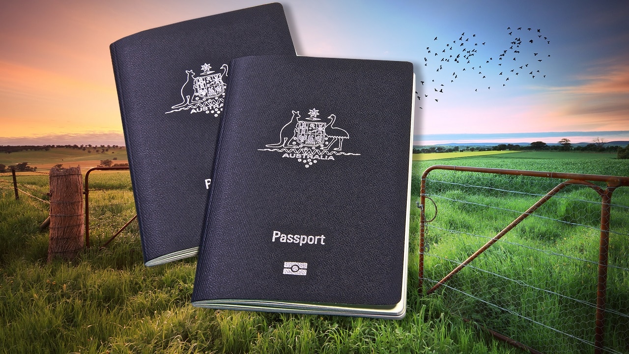 Australian passport regional migration