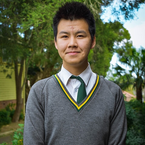 James Ruse Agricultural High student Kim Zheng received the top ATAR