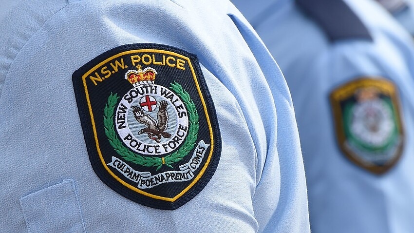 A New South Wales Police badge.