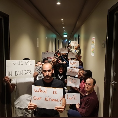 Detainees in Mantra Hotel in Melbourne