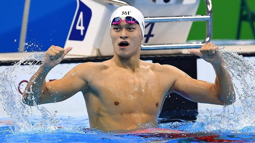 Tony not swim well. Olympic Champion swimmer. Mongolian swimmer. Swimming Sun. China swimming.