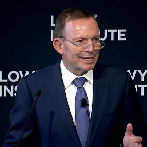 Tony Abbott called for an increase in Australia's military spending. 