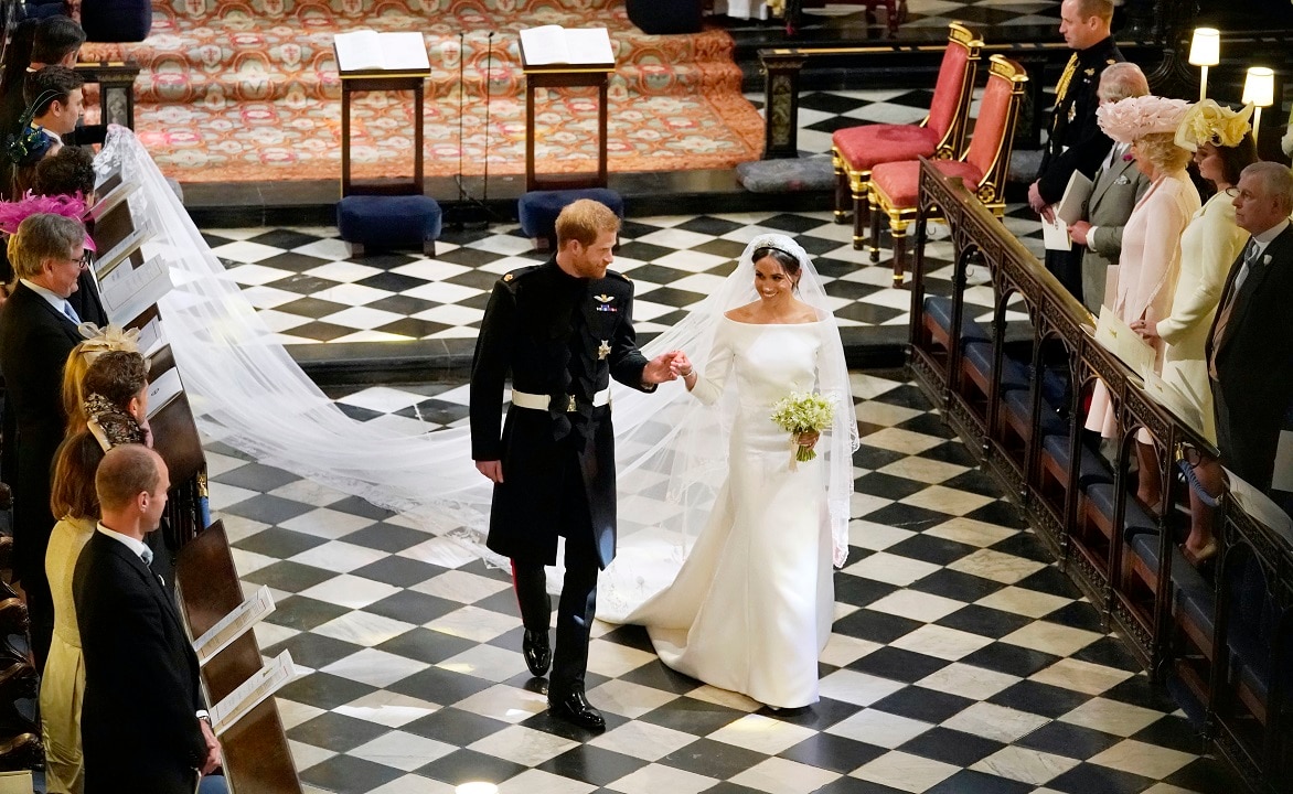 Image result for meghan markle and prince harry wedding