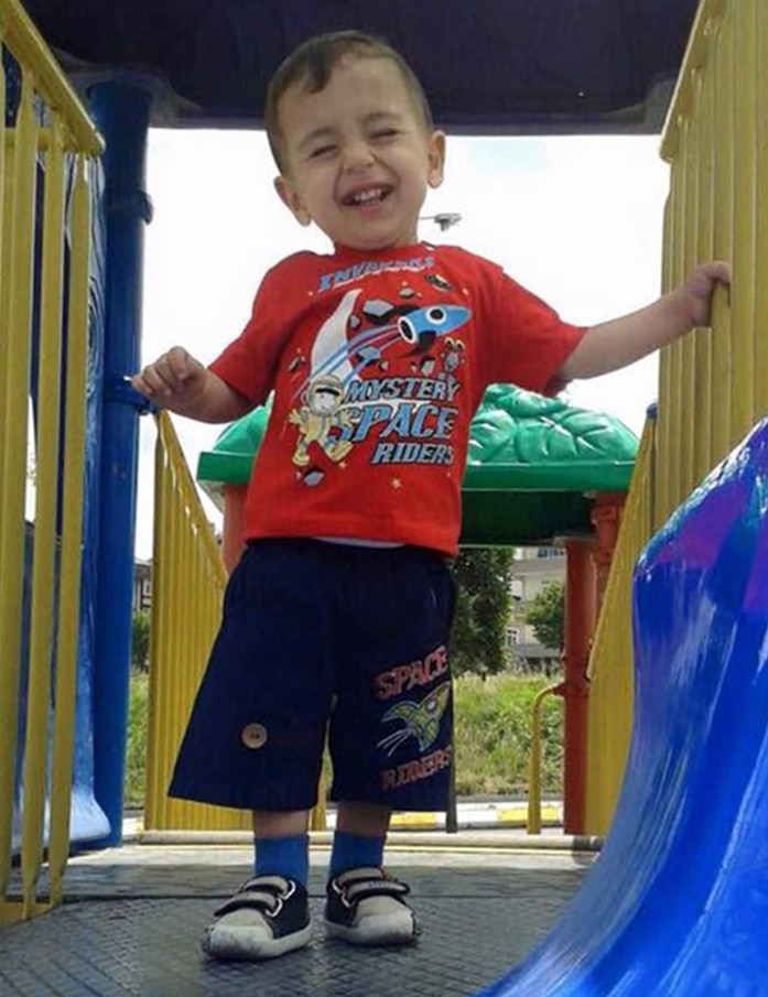 This handout photo courtesy of Tima Kurdi shows a photo of Alan Kurdi. This handout photo courtesy of Tima Kurdi shows a photo of Alan Kurdi.
