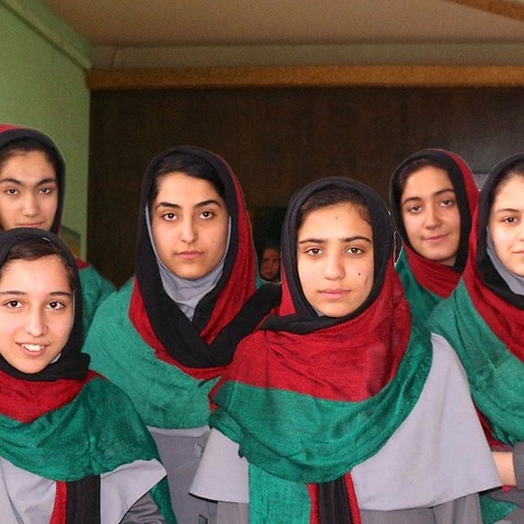 Team Afghanistan image from FIRST Global 