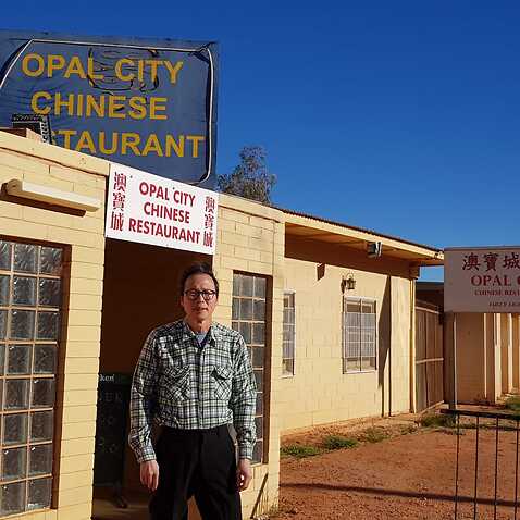 Wilson and his wife have decided to run the only Chinese restaurant in Coober Pedy