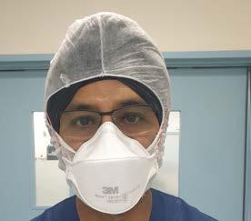 Sikh doctors can wear masks on top of their beards now