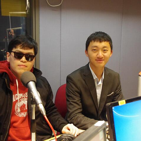Andrew Chu（left）and Storm Xu（right）