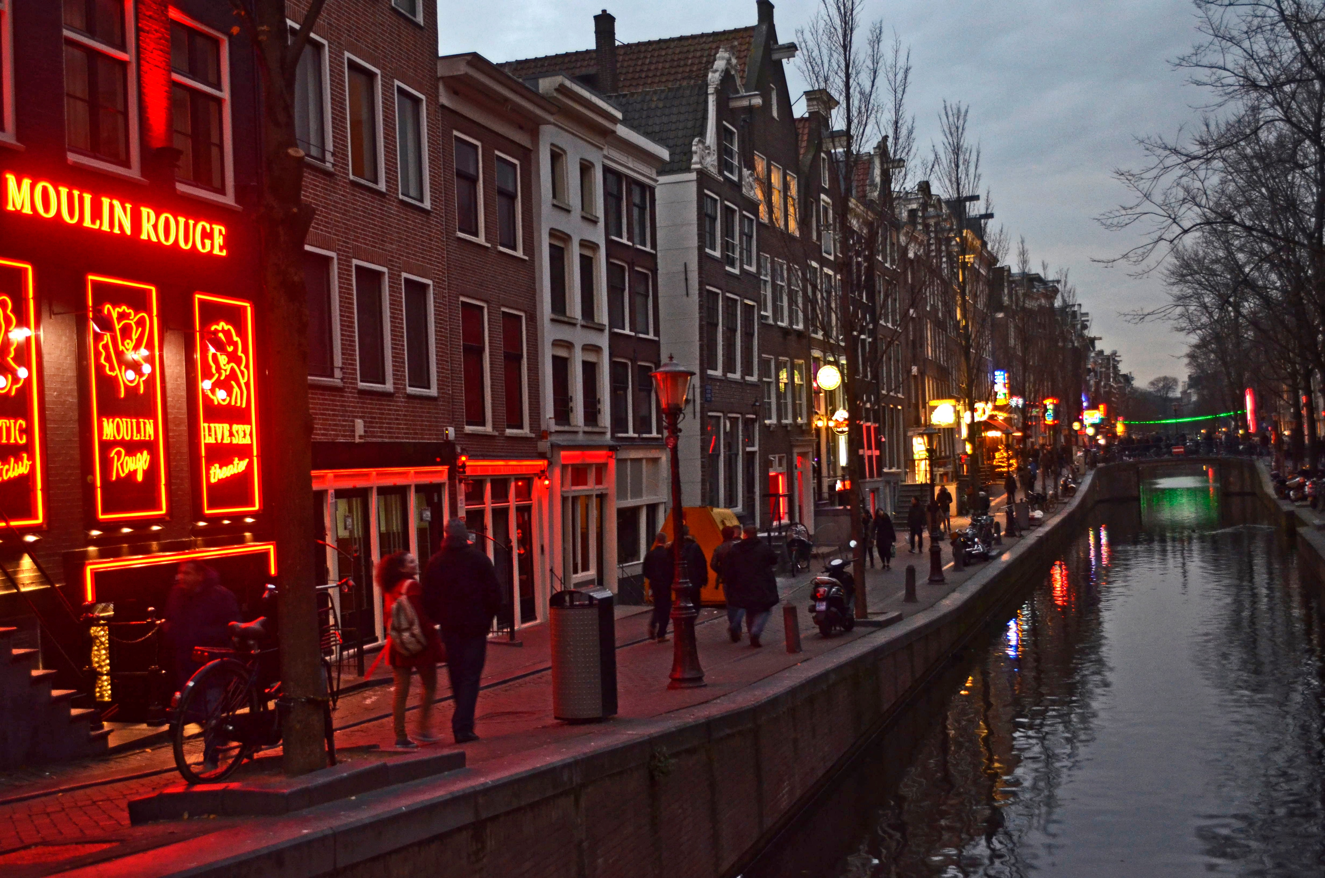 Red Light District, Amsterdam. Red Light District