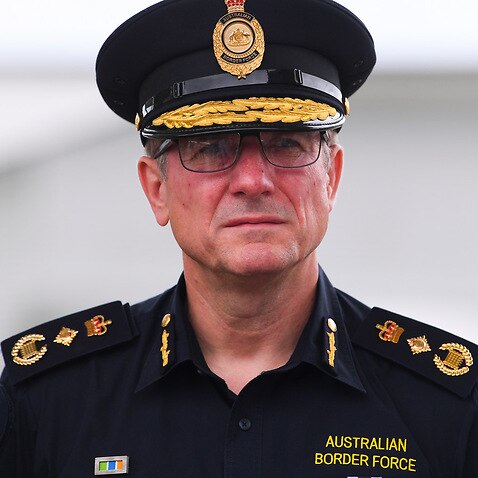 Australian Border Force Commissioner Michael Outram.