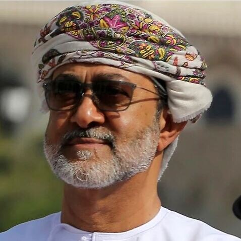 A file photo of Oman's new sultan, Haitham bin Tariq Al Said. 