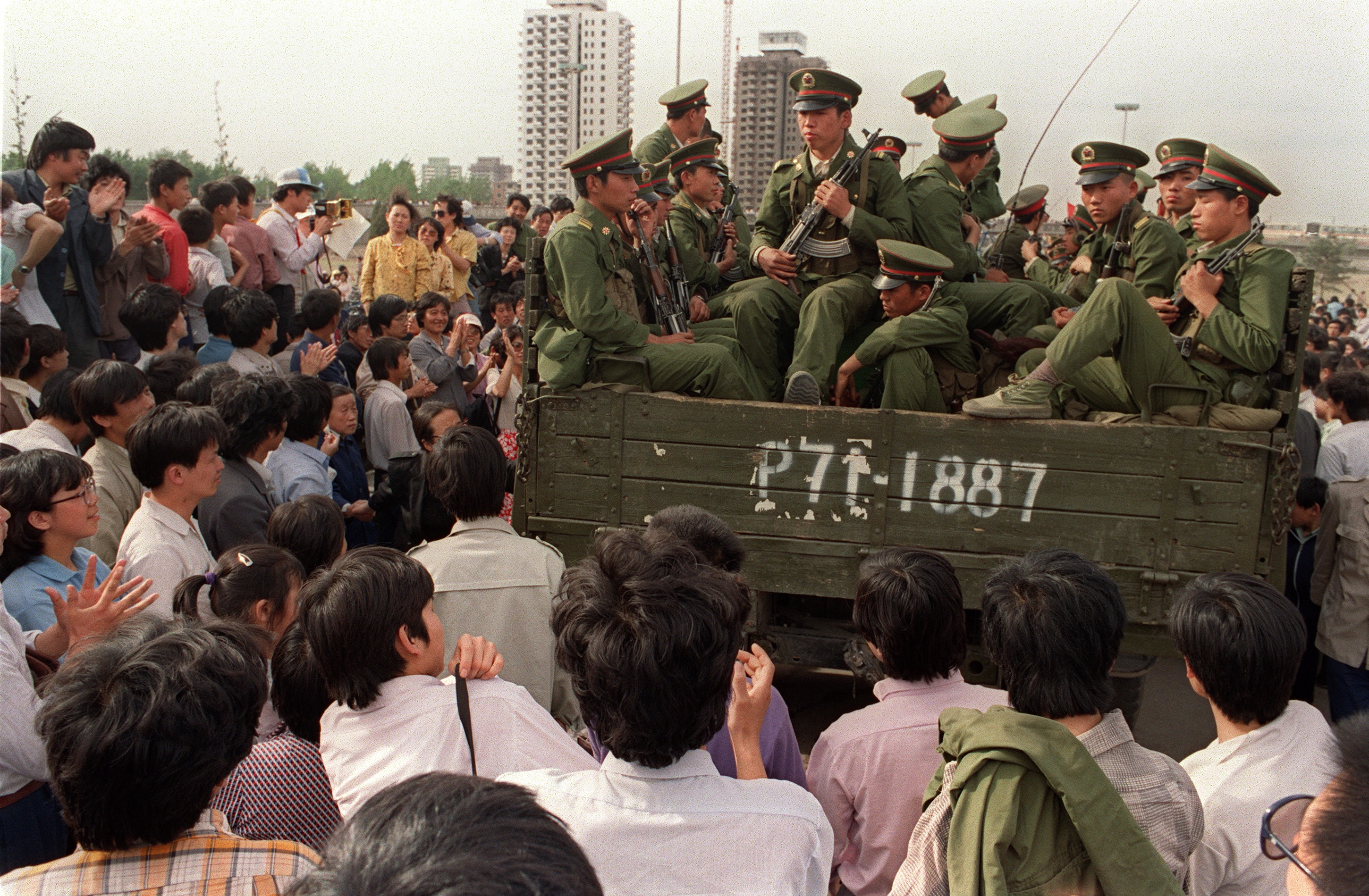 Площадь тяньаньмэнь 1989 фото