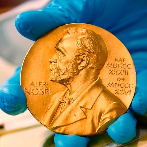 A Nobel Prize medal.