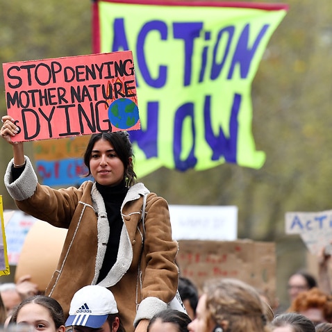 A Global Strike 4 Climate rally in Adelaide last year. 