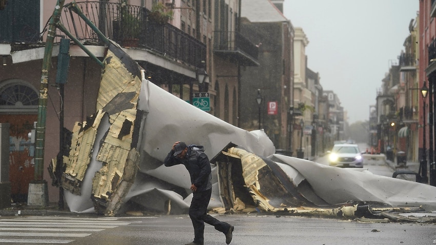 Image for read more article ''Extremely dangerous' Hurricane Ida slams into Louisiana with powerful winds'