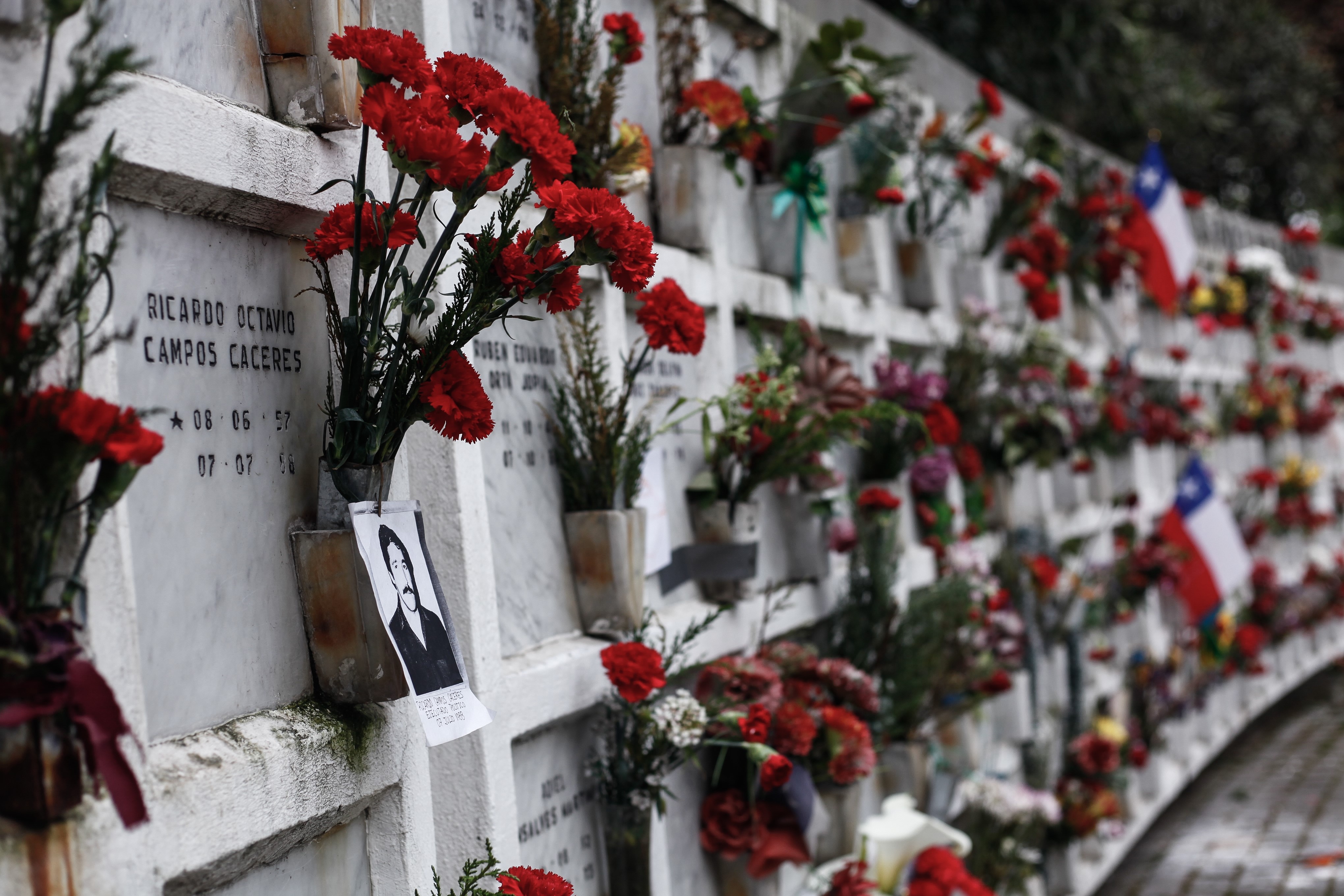Memorial en Homenaje a los Detenidos Desaparecidos y Ejecutados de Santiago, Chile.
