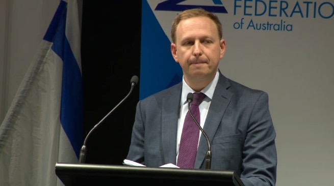 President of the Zionist Federation of Australia Jeremy Leibler.