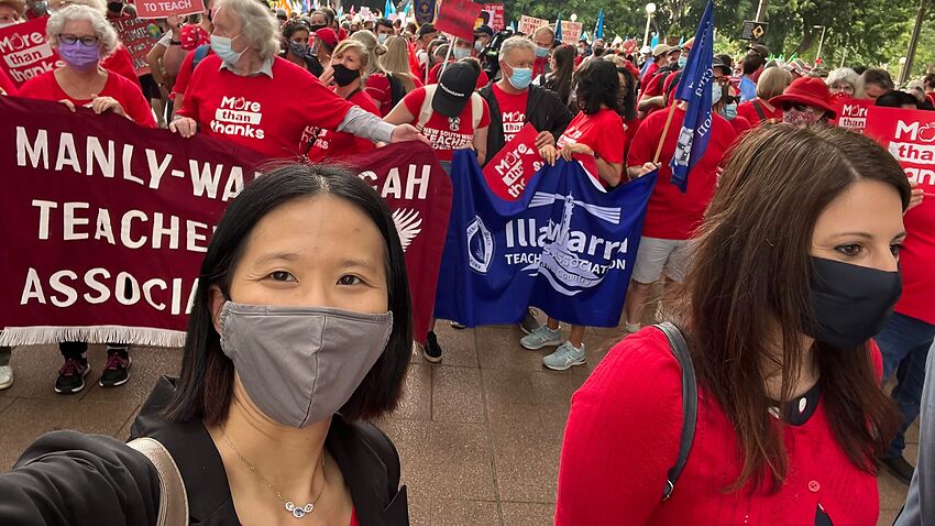 Image for read more article ''Sobbing with frustration': Why NSW teachers are striking for the first time in a decade'