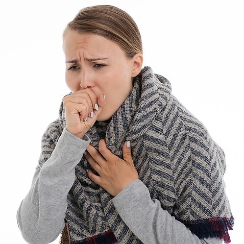 A chesty cough may follow a sore throat or a cold and can be worse in the morning. 