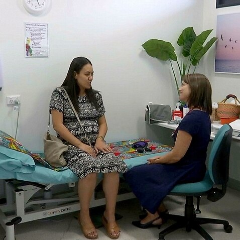 مراجعه یک زن باردار به مرکز ردفرن