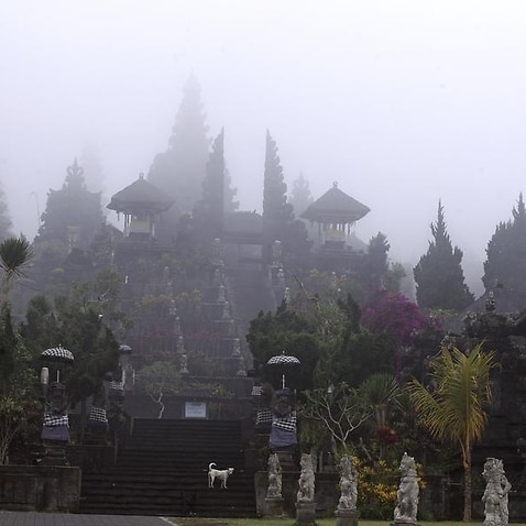 Bali's most prominent temples, called Pura Besakih