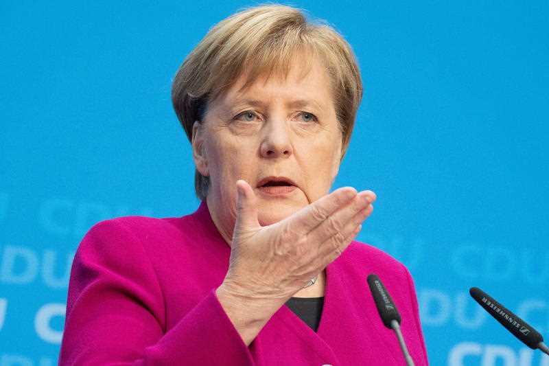 Ms Merkel's policy on asylum seekers proved a divisive issue.