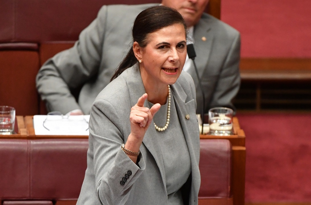 Australia's Concetta Fierravanti-Wells caused a stir when she slammed Chinese aid to the Pacific as "useless".