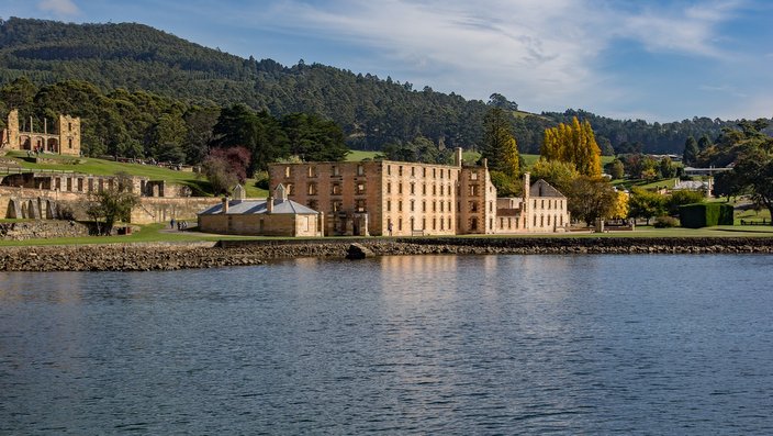 In Tasmania, the first sea-level benchmark was put in place at Port Arthur. The sea levels had risen by about 16 centimetres since 1841.