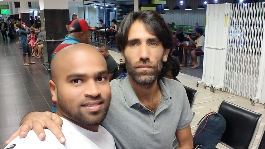 Image for read more article 'Asylum seekers detained with Behrouz Boochani celebrate his 'bittersweet' NZ arrival'
