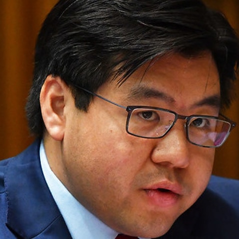 Race Discrimination Commissioner Dr Tim Soutphommasane attends Senate Estimates at Parliament House in Canberra, Tuesday, Feb. 28, 2017. (AAP Image/Mick Tsikas) NO ARCHIVING