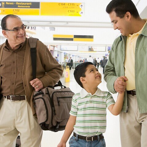 male family members airport