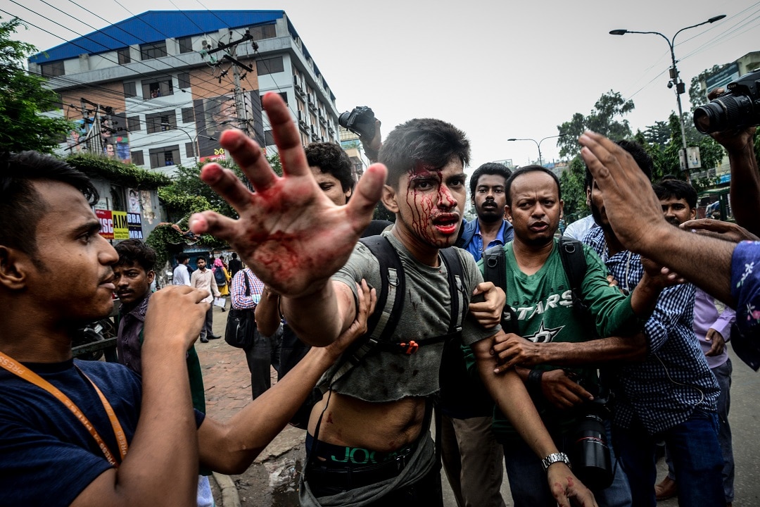 Bangladesh Riots 2025 Presidential