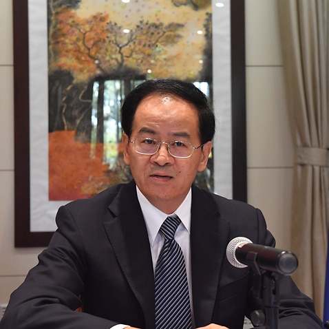 China's Ambassador to Australia Cheng Jingye accuses Australia of inflicting economic damage on China. 
