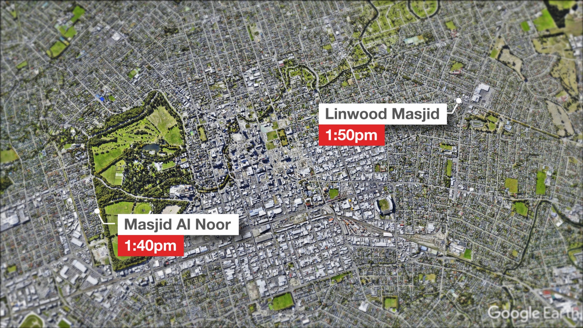 Christchurch New Zealand mosque shootings: 40 dead after gunman 'Brenton Tarrant' live ...1920 x 1080