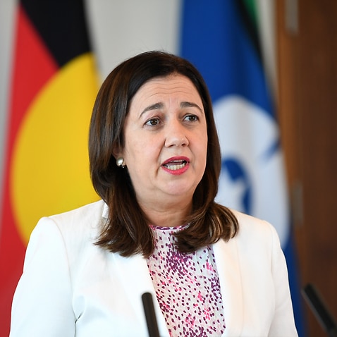 Queensland Premier Annastacia Palaszczuk speaks during a press conference in Brisbane, Sunday, 20 December, 2020.