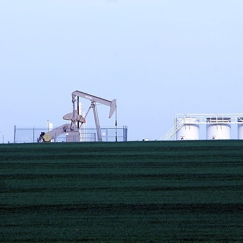 Oil Rig Field