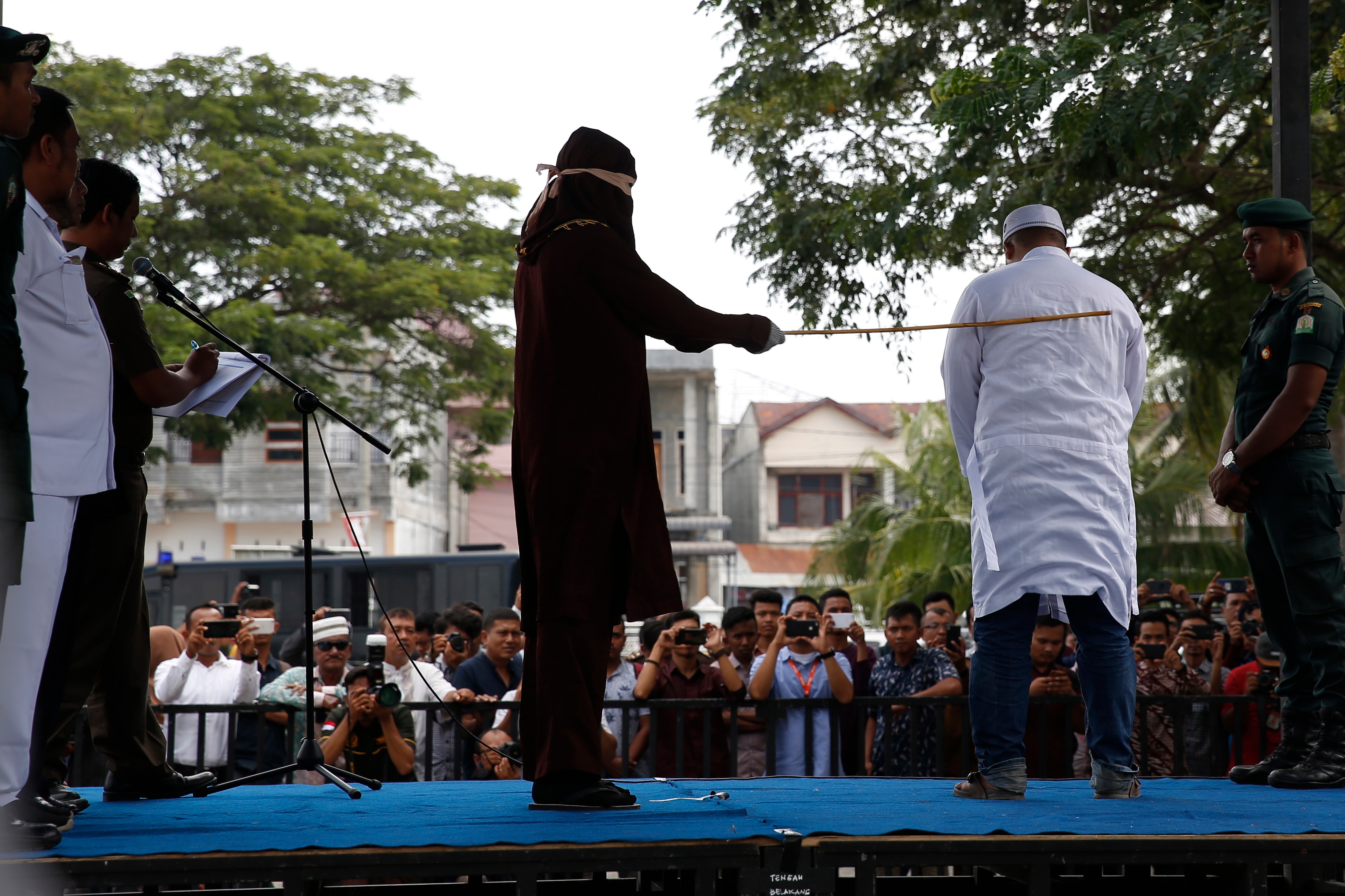 The Embarrassment Is Worse Indonesias Aceh Whips Unmarried Couples