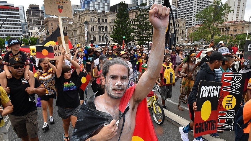 Tens Of Thousands Attend Invasion Day Rallies Across Australia Sbs News